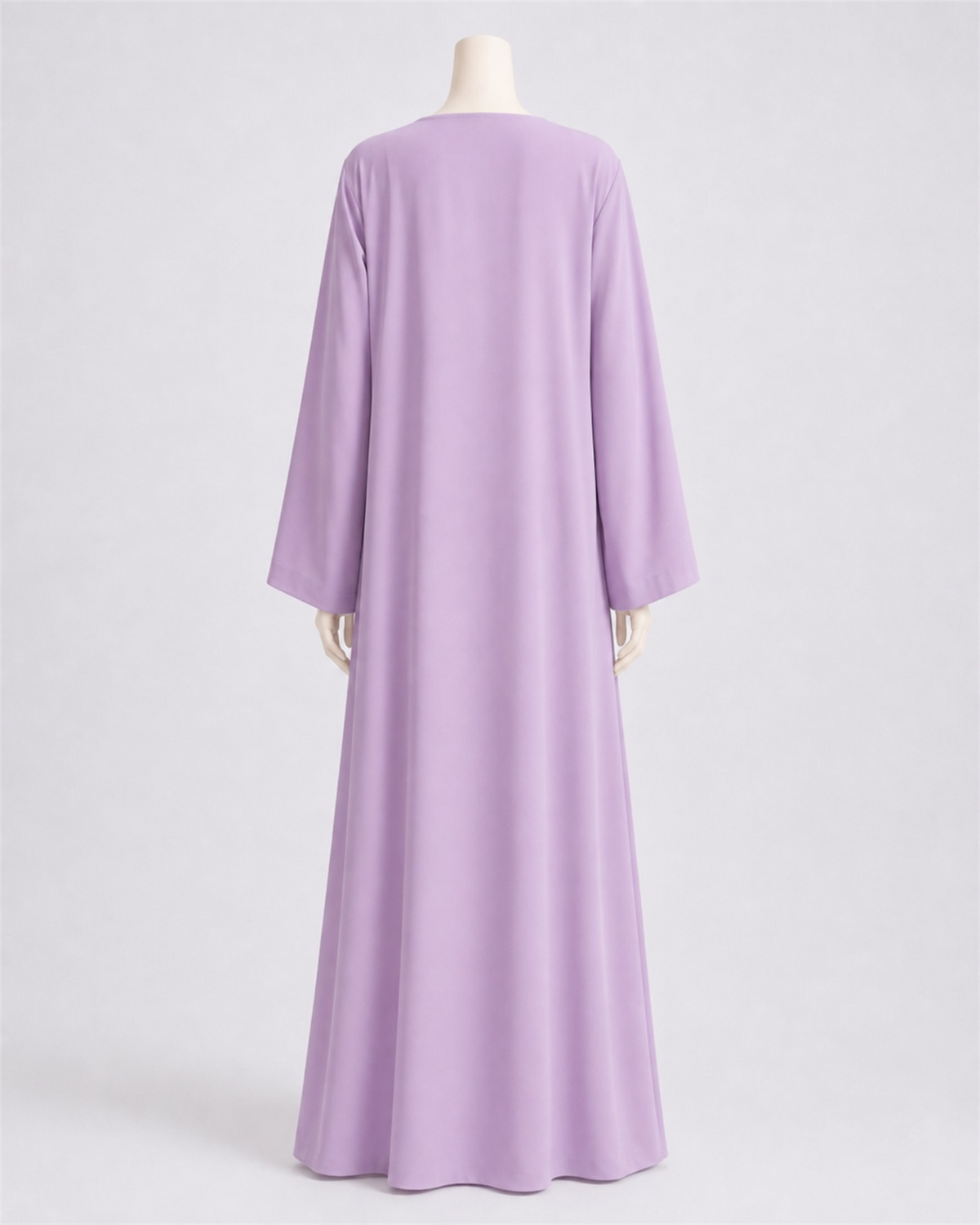 Lilac Chiffon Abaya Set