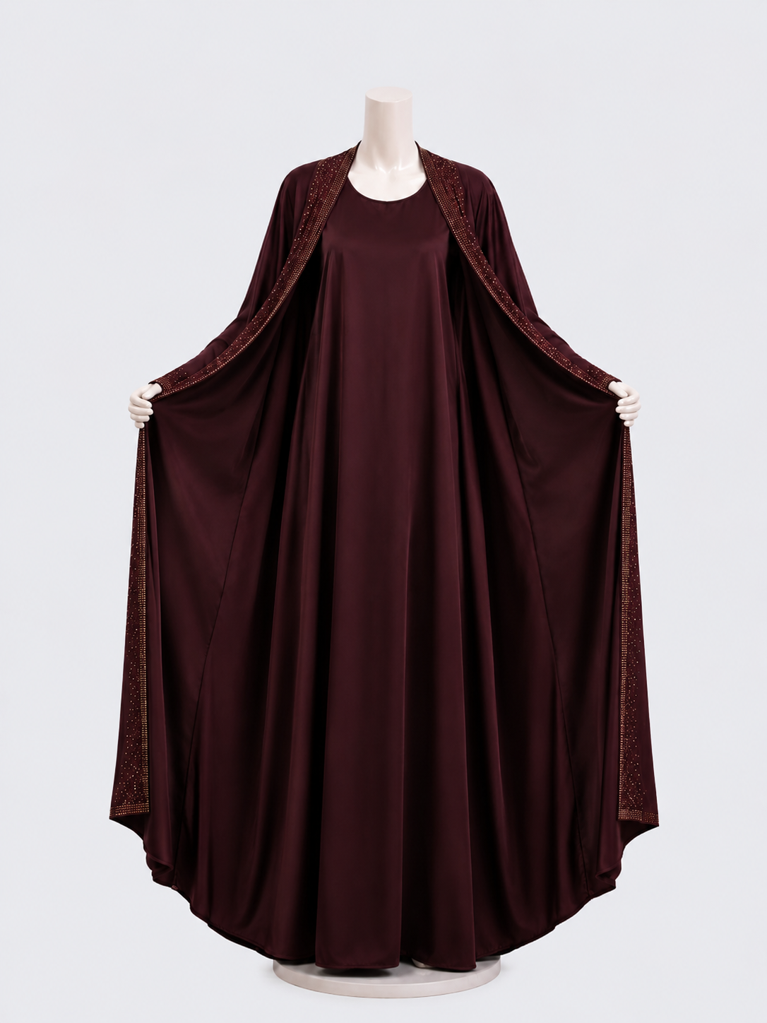 Meron Korean Nida Dobbel Abaya