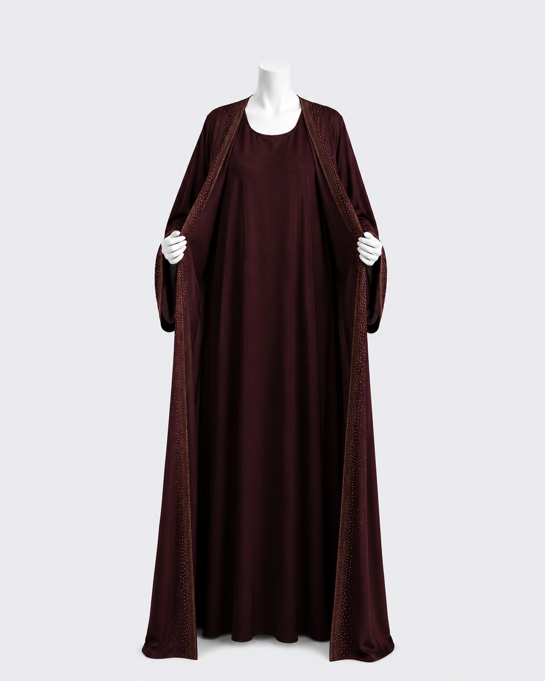 Meron Korean Nida Dobbel Abaya